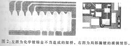 柔性線路板廠為您解析鎳層出現(xiàn)架橋原因分析